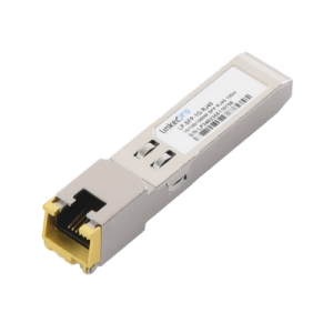 Transceptor Óptico SFP a RJ45 / Auto negociación 10/100/1000 Mbps / Conector RJ45 / 1000BASE-T / Distancia de hasta 100 m. (LP-SFP-1G-RJ45)