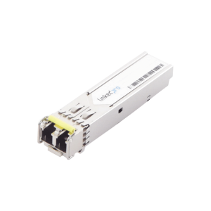 Transceptor Óptico SFP (Mini-Gbic) / Monomodo 1550 nm / 1.25 Gbps / 1000BASE-LX / Conectores LC/UPC Dúplex / DDM / Hasta 140 km