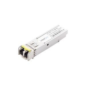 Transceptor Óptico SFP (Mini-Gbic) / Monomodo 1550 nm / 1.25 Gbps / 1000BASE-ZX / Conectores LC/UPC Dúplex / DDM / Hasta 80 km