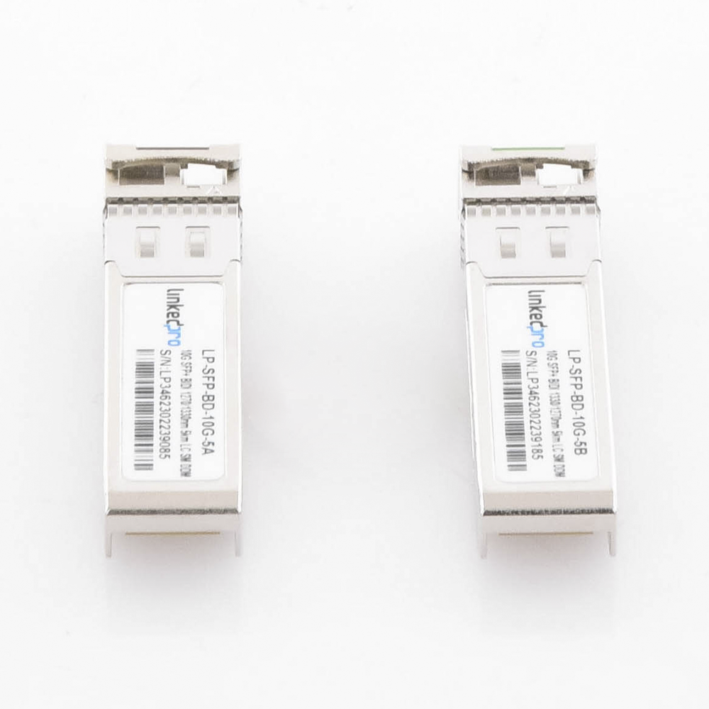 Transceptores Ópticos Bidireccionales SFP+ (Mini-Gbic) / Monomodo 1270 & 1330 nm / 10 Gbps / 10GBASE-BX / Conector LC/UPC Simplex / DDM / Hasta 5 km / 2 Piezas - Image 2