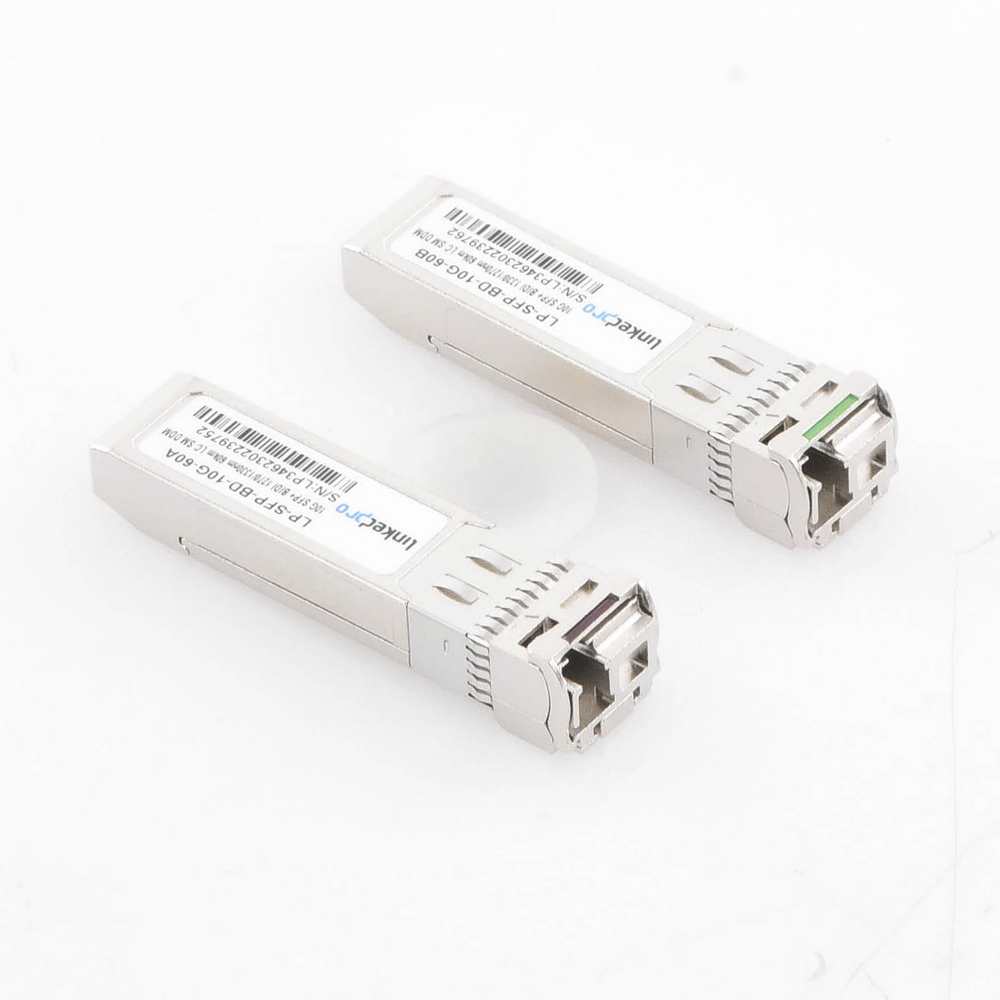 Transceptores Ópticos Bidireccionales SFP+ (Mini-Gbic) / Monomodo 1270 & 1330 nm / 10 Gbps / 10GBASE-BX / Conector LC/UPC Simplex / DDM / Hasta 60 km / 2 Piezas - Image 3