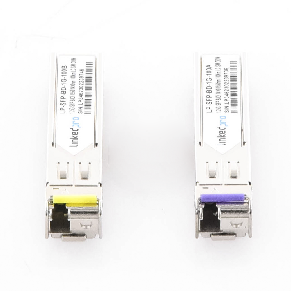 Transceptores Ópticos Bidireccionales SFP (Mini-Gbic) / Monomodo 1490 & 1550 nm / 1.25 Gbps / 1000BASE-BX / Conector LC/UPC Simplex / DDM / Hasta 100 km / 2 Piezas - Image 4