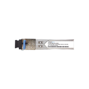 Transceptores Ópticos Bidireccionales SFP (Mini-Gbic) / Monomodo 1310 & 1550 nm / 1.25 Gbps / 1000BASE-BX / Conector SC/UPC Simplex / DDM / Hasta 10 km / 2 Piezas