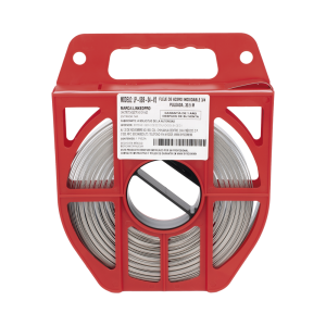 Fleje de Acero Inoxidable 304 de 3/4", 0.70 mm, 30.5 metros