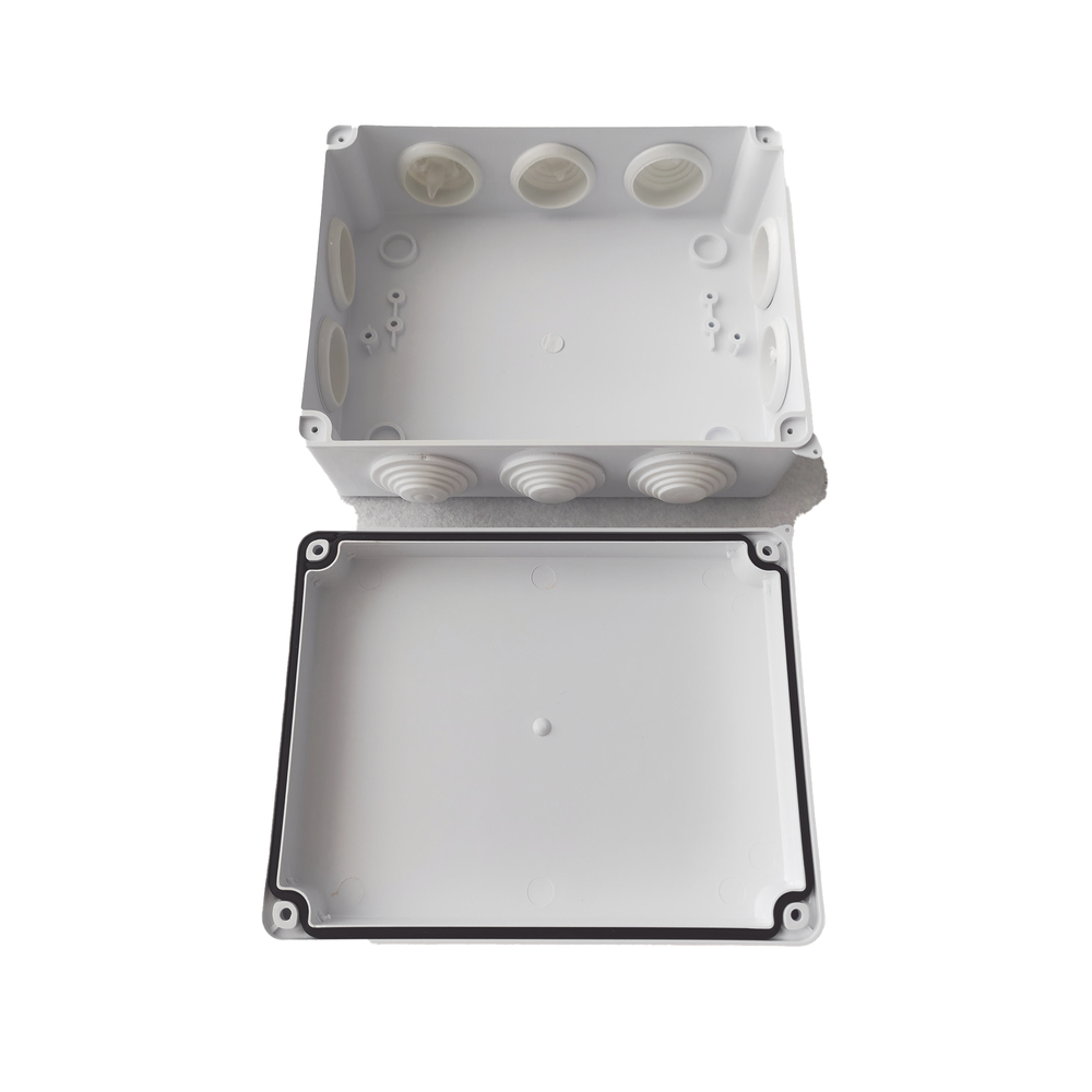 Caja de Conexiones Impermeable IP65, 10 Entradas, Dimensiones 200 x 155 x 80 mm, para Instalaciones Industriales, Comerciales y Residenciales, Incluye Tornillería para su Instalación - Image 4