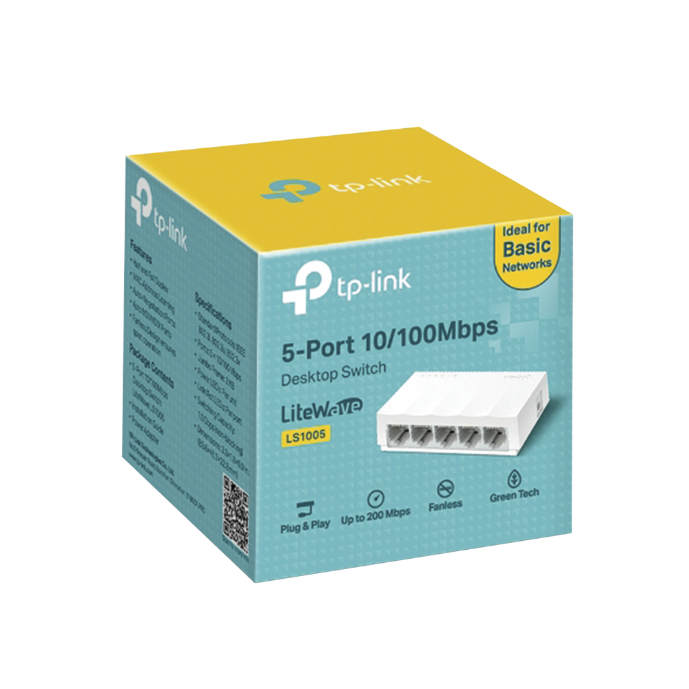 Switch para escritorio 8 puertos 10/100Mbps - Image 5