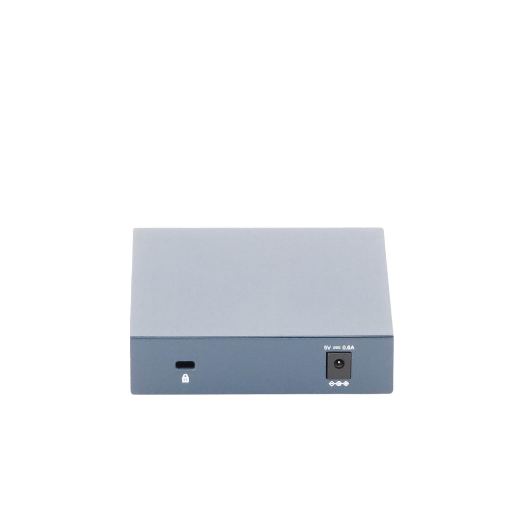 Switch de escritorio Gigabit de 5 puertos 10/100/1000Mbps, carcasa metálica - Image 4