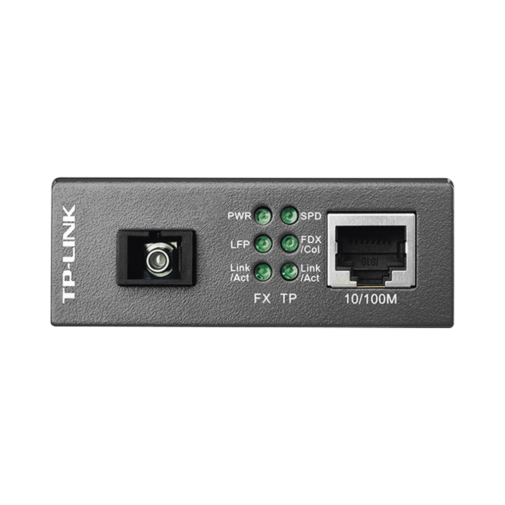 Convertidor Fibra Óptica WDM Monomodo / 1 puerto RJ45 10/100 Mbps / 1 puerto SC/UPC 100 Mbps / Hasta 20 Km / Para su Funcionamiento Requiere el Modelo MC111CS / Plug and Play - Image 2