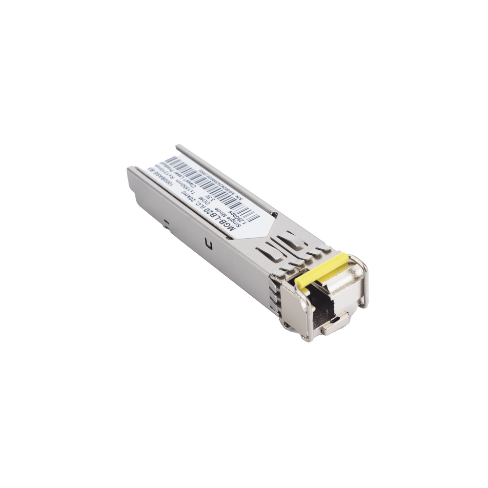 Transceptor mini-Gbic SFP 1G LC TX:1550nm RX:1310 para fibra Mono Modo 20 Km WDM, Requiere MGB-LA20 - Image 2