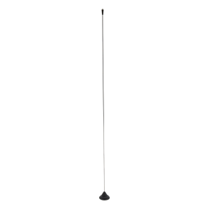 Antena Móvil VHF Con Tuerca Cromada, Rango de Frecuencia 152 - 162 MHz