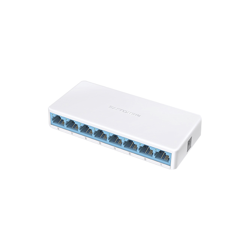 Switch NO Administrable / Para escritorio / 8 puertos 10/100 Mbps / Diseño Compacto / Plug and Play - Image 2