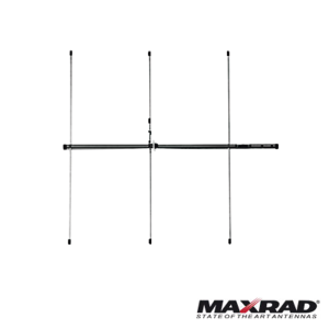 Antena base VHF, direccional, rango de frecuencia 150 - 174 MHz (Yagi 3 elementos)
