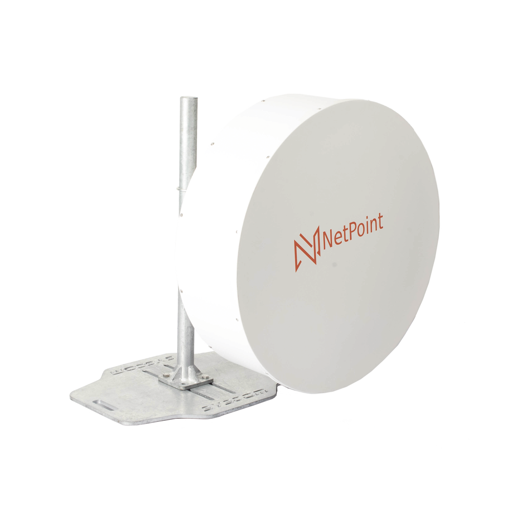 Antena Blindada de alta gama / 3 ft / 10-11 GHz / Ganancia 38 dBi / Conector de guía de onda para radios B11 / Montaje con alineación milimétrica / Tornillería de acero inoxidable - Image 3