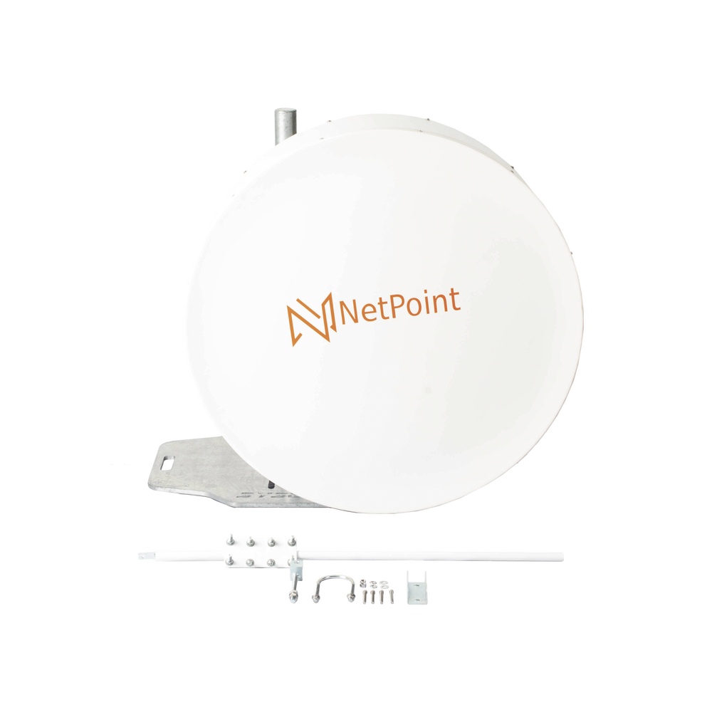 Antena Blindada de alta gama / 3 ft / 10-11 GHz / Ganancia 38 dBi / Conector de guía de onda para radios B11 / Montaje con alineación milimétrica / Tornillería de acero inoxidable - Image 5