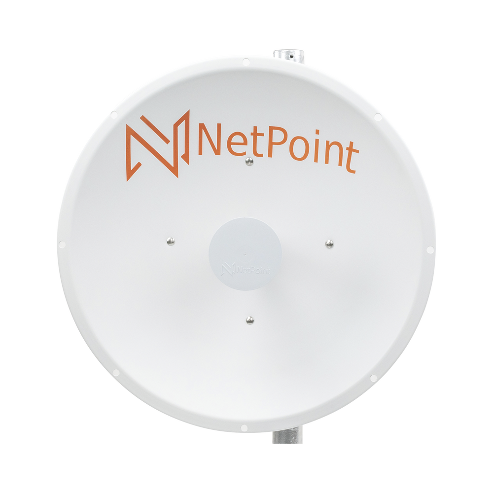 Antena Direccional de alto rendimiento / diámetro de 60 cm / 4.9-6.4 GHz / Ganancia 30 dBi / SLANT de 45 ° y 90 ° / Ideal para 30 km / Conector N-Hembra / Montaje y jumpers incluidos. - Image 2