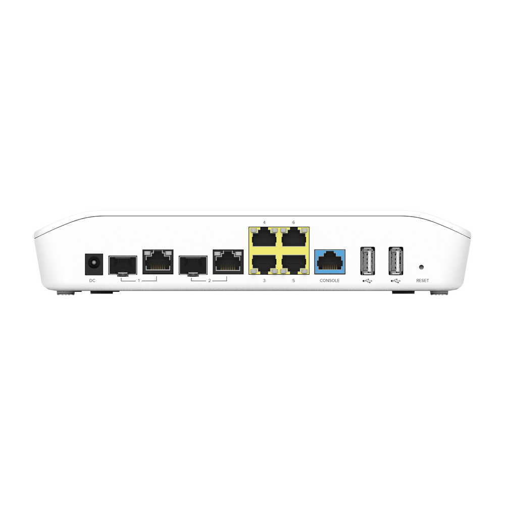Router/Firewall, con función SD-WAN NSE3000 / 2 puertos WAN Gigabit + 2 SFP combo / 4 puertos LAN Gigabit / Detección de Amenazas/ Bloqueo de Aplicaciones / Administración desde la Nube con cnMaestro / Hasta 1,000 dispositivos - Image 2