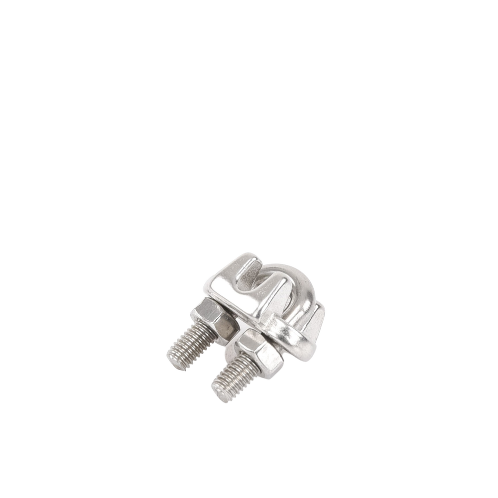 Nudo/ Perro/ Abrazadera Acero Forjado para Cable de 3/16", Acero Inoxidable. - Image 2