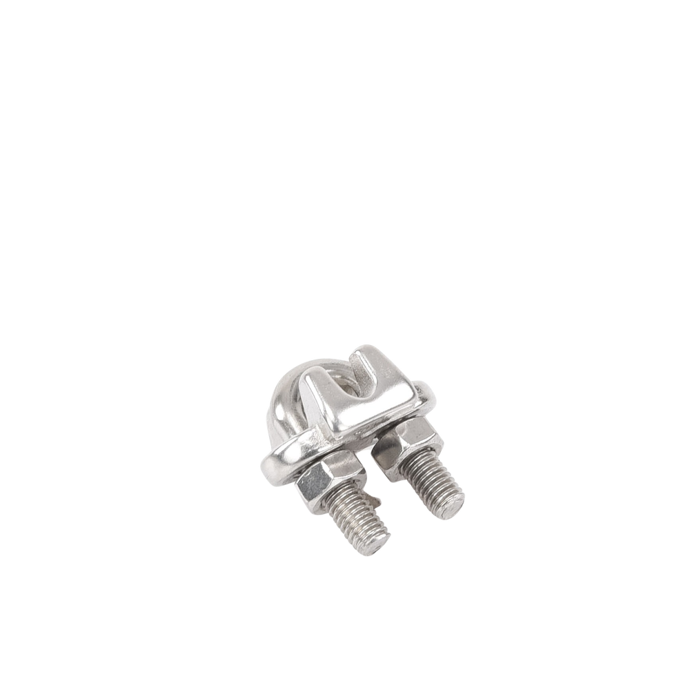 Nudo/ Perro/ Abrazadera Acero Forjado para Cable de 3/16", Acero Inoxidable. - Image 4