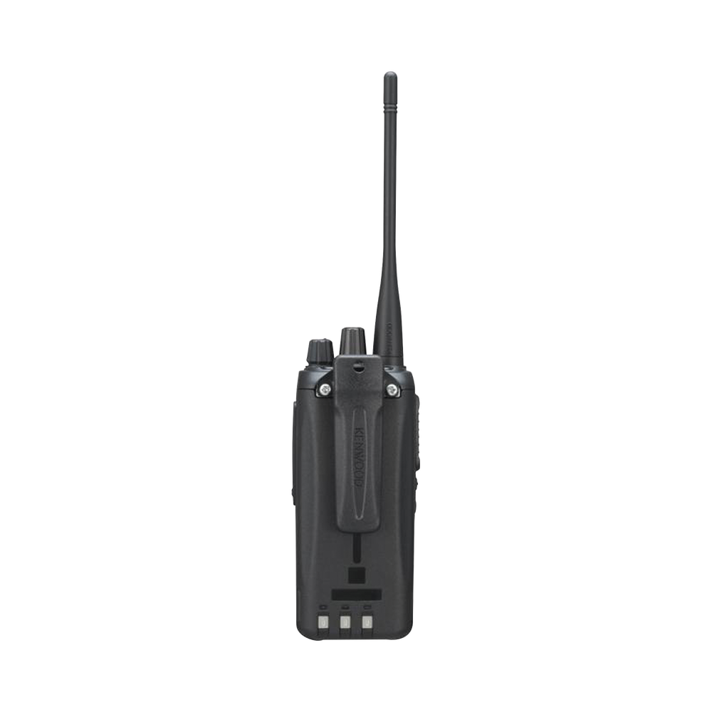 Radio portátil UHF 450-520 MHz, Analógico, 5 Watts, 260 Canales, 9 Teclas, IP55, MIL-STD-810, GPS*, Inc. antena, batería, cargador y clip - Image 6