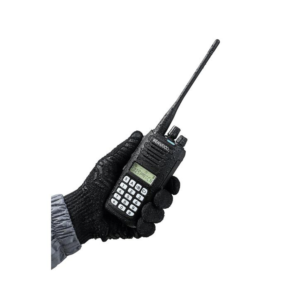 Radio portátil UHF 450-520 MHz, Digital DMR-Analógico, DTMF, IP67, 5 Watts, 260 Canales, Roaming, Encriptación, GPS*, Inc. antena, batería, cargador y clip - Image 6