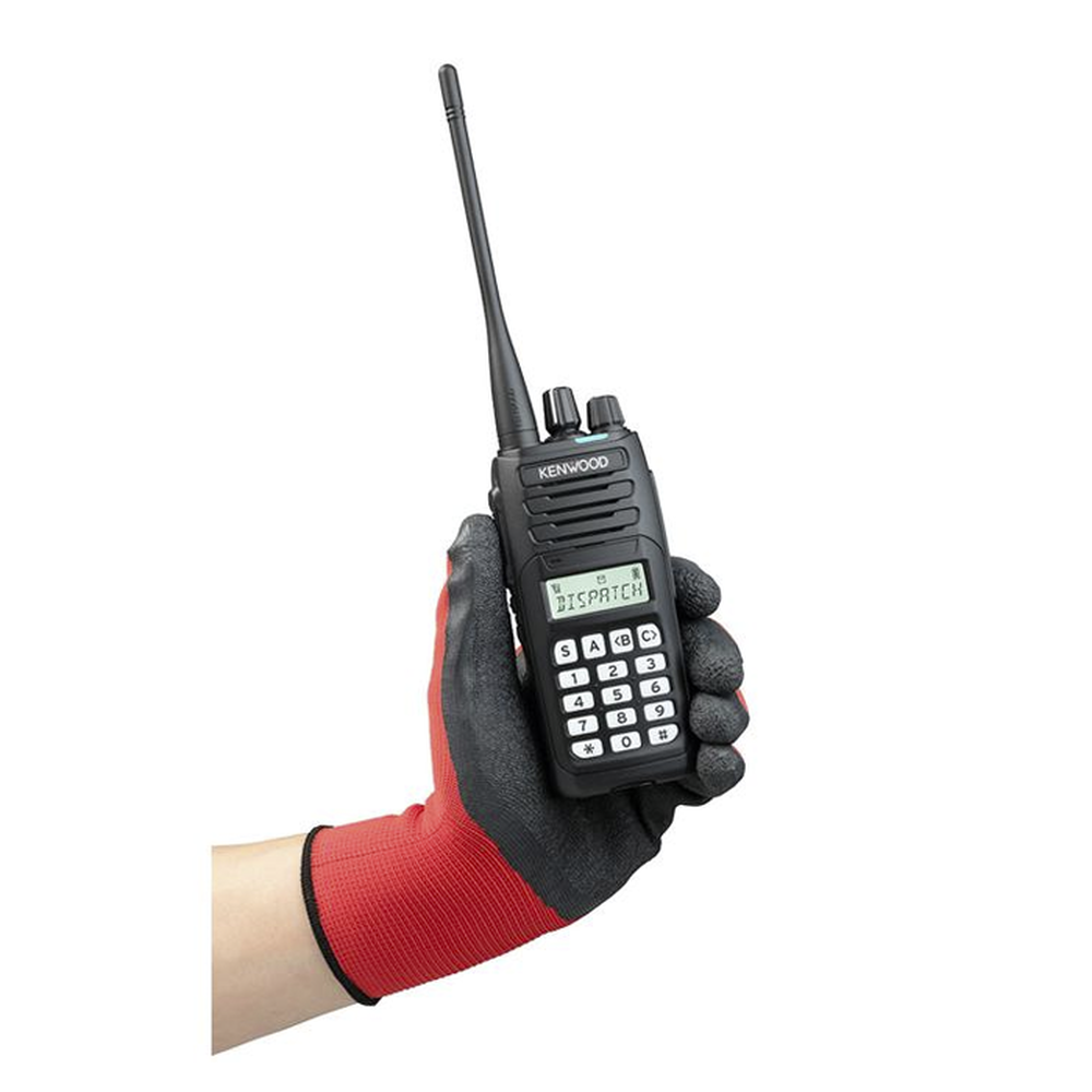 Radio portátil UHF 450-520 MHz, Digital NXDN-Analógico, DTMF, IP67, 5 Watts, 260 Canales, Roaming, Encriptación, GPS*, Inc. antena, batería, cargador y clip - Image 5