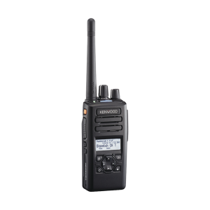 Radio portátil VHF 136-174 MHz, 260 Canales, Digital NXDN-DMR-Análogo, GPS, Bluetooth, IP67, 2 Pines, Incluye Batería-Antena-Cargador-Clip.