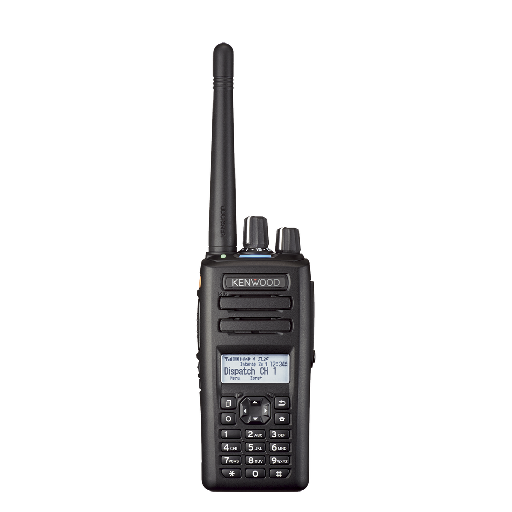 Radio portátil UHF 400-520 MHz, 260 Canales, Digital NXDN-DMR-Análogo, GPS, Bluetooth, IP67, 2 Pines, Incluye Batería-Antena-Cargador-Clip. - Image 2