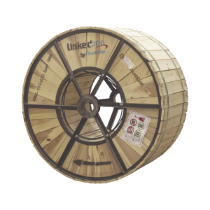 Carrete de 4 Kil?metros de Fibra ?ptica A?rea (ADSS) G.652D, Monomodo de 48 Hilos, Exterior, Span 200, Loose Tube