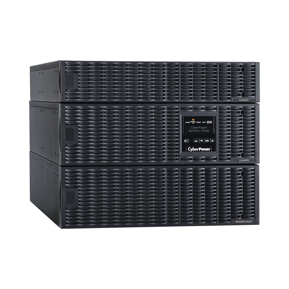 UPS de 6000 VA/5400 W, Online Doble Conversión, 200 - 240 Vac de Entrada NEMA L6-30P, 120 - 240 Vac de Salida, Onda Senoidal Pura, Torre o Rack de 8 UR, Con 6 Tomas NEMA 5-20R, 2 NEMA L6-20R y 1 NEMA L6-30R - Image 3