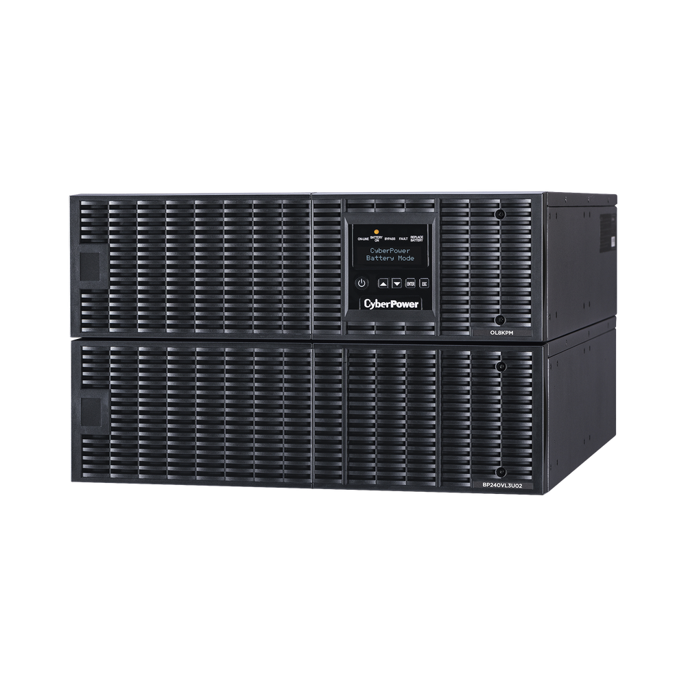 UPS de 8000 VA/ 8000 W, Online Doble Conversión, 200 - 240 Vac de Salida, Terminal Hardwired, Onda Senoidal Pura, Torre o Rack de 6 UR, Con 3 Tomas NEMA L6-30R - Image 2