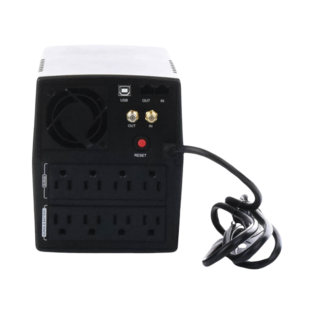 UPS de 1500 VA/900 W, Topología Línea Interactiva, Entrada 120 Vca NEMA 5-15P, y 8 Salidas NEMA 5-15R, Con Regulador de Voltaje (AVR) - Image 5