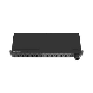 PDU Básico para Distribución de Energía, Enchufe de Entrada NEMA L6-30P, Con 12 Contactos C13, Instalación Horizontal de 19in, 1UR, 30 Amp, 208 Vca
