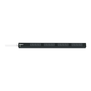 PDU Básico para Distribución de Energía, Enchufe de Entrada NEMA 5-20P, Con 16 Contactos NEMA 5-20R, de Instalación Vertical, 20 Amp, 120 Vca