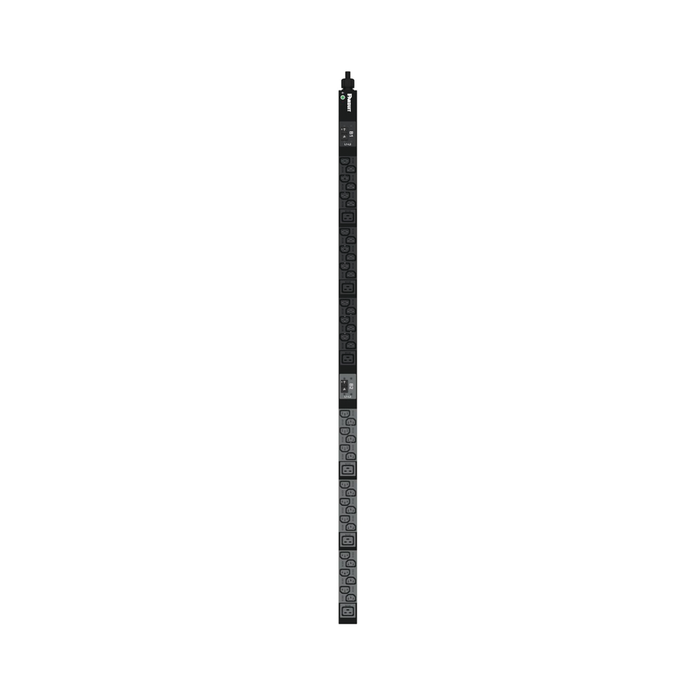 PDU Básico para Distribución de Energía, Enchufe de Entrada NEMA L6-30P, Con 36 Contactos C13 y 6 C19, de Instalación Vertical, 30 Amp, 208 Vca - Image 2