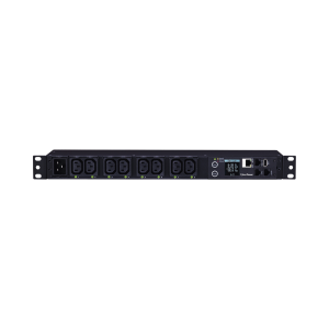 PDU Switchable y Monitoreable por Toma, para Distribución de Energía, Entrada 200-240 Vca NEMA L6-20P, Con 8 Salidas C13, Horizontal 19in, 2UR