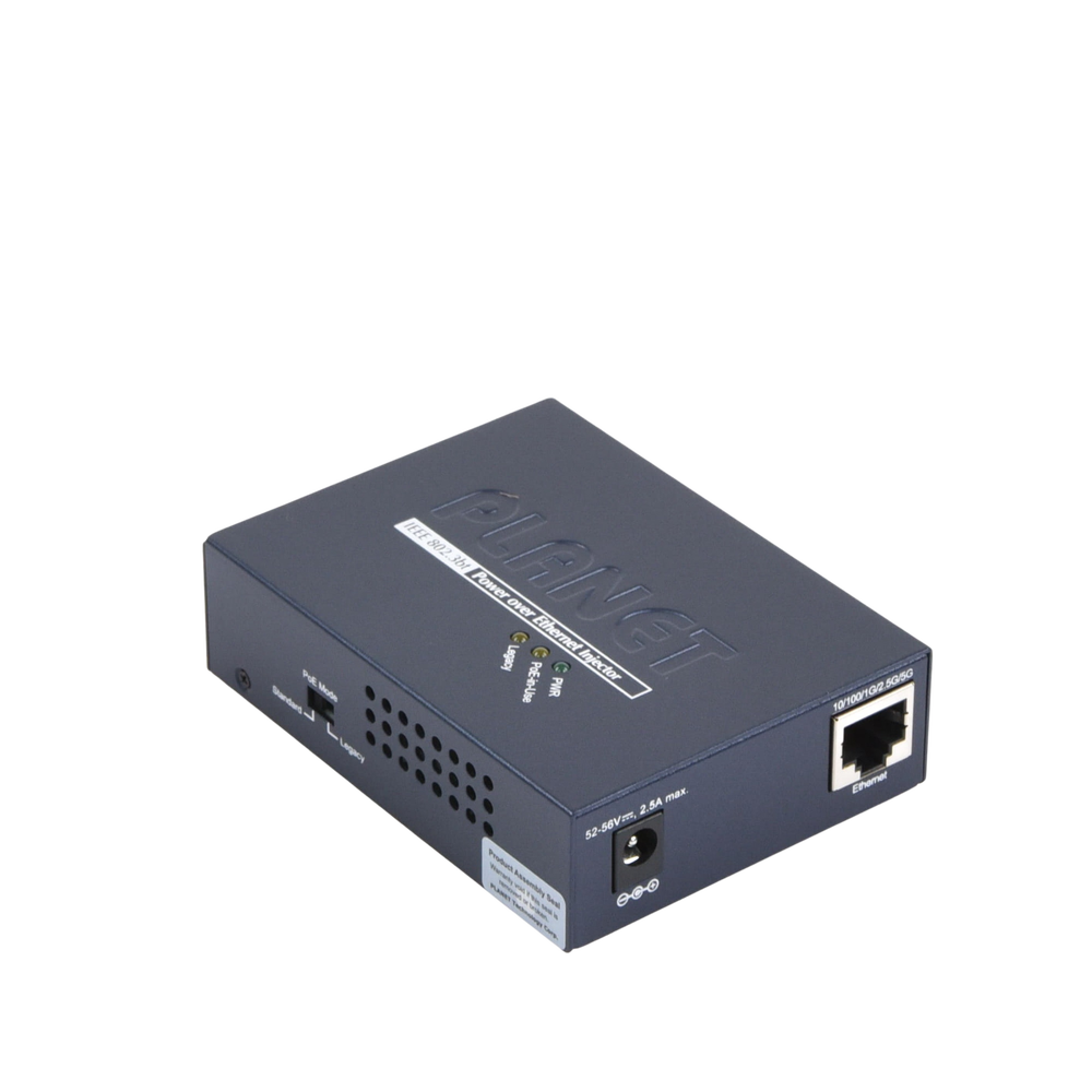 Inyector PoE 802.3af/at/bt , Hasta 95 Watts, Puerto Gigabit con Fuente Externa - Image 3