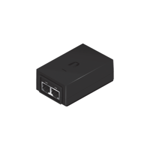 Adaptador PoE Ubiquiti de 24 VDC, 1.0 A con puerto Gigabit (POE-24-24W-G)