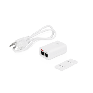 Adaptador PoE Ubiquiti Gigabit de 24 VDC, 0.3 A (POE-24-7W-G-WH)