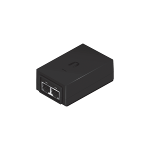 Adaptador PoE Ubiquiti de 48 VDC, 0.5 A, Fast Ethernet (10/100 Mbps)