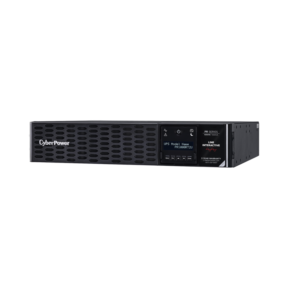 UPS de 1000 VA /1000 W, Topología Línea Interactiva, Entrada 120 Vca NEMA 5-15P, Onda Senoidal Pura, Torre o Rack 2 UR, Con 8 Tomas NEMA 5-15R - Image 6