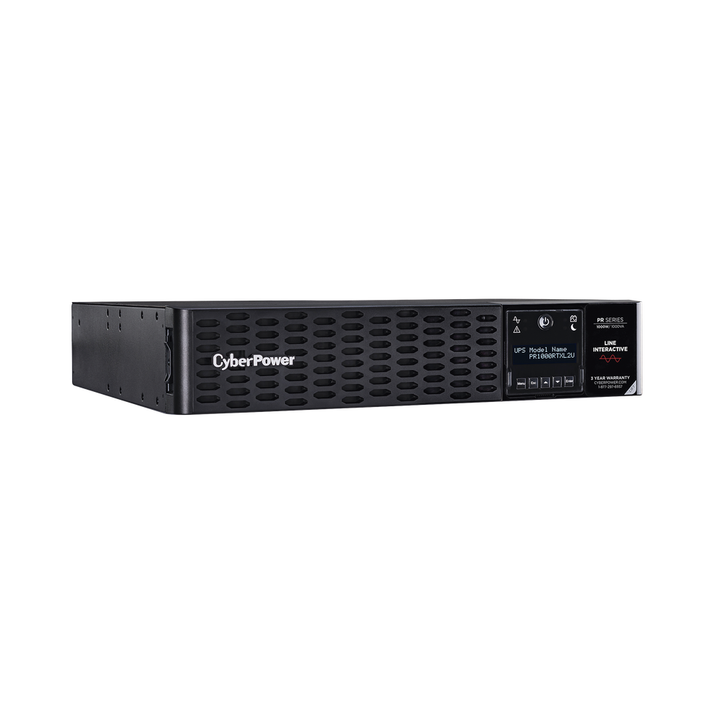 UPS de 1000 VA/1000 W, Topología Línea Interactiva, Entrada 120 Vca NEMA 5-15P, Onda Senoidal Pura, Torre o Rack 2 UR, Con 8 Tomas NEMA 5-15R - Image 4