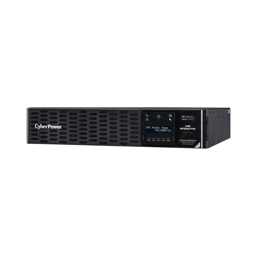 UPS de 1500 VA/1500 W, Topología Línea Interactiva, Entrada 120 Vca NEMA 5-15P, Onda Senoidal Pura, Torre o Rack 2 UR, Con 8 Tomas NEMA 5-15R - Image 3