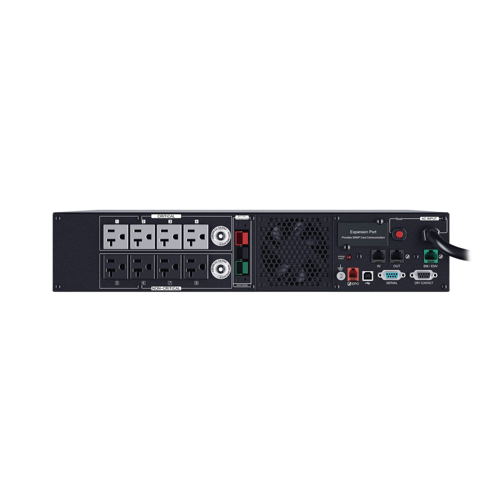 UPS de 2200 VA/2200 W, Topología Línea Interactiva, Entrada 120 Vca NEMA L5-30P, Onda Senoidal Pura, Torre o Rack 2 UR, Con 8 Tomas NEMA 5-20R - Image 2
