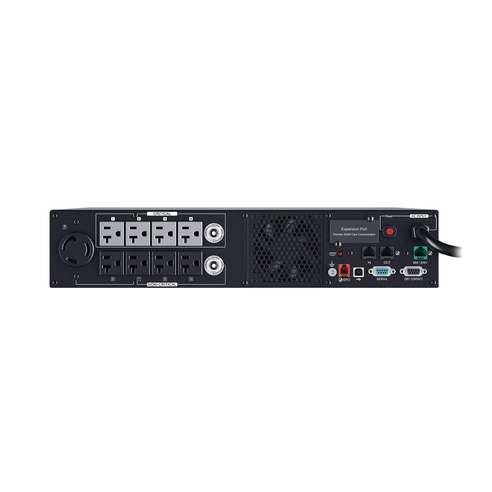 UPS de 3000 VA/3000 W, Topología Línea Interactiva, Entrada 120 Vca NEMA L5-30P, Onda Senoidal Pura, Torre o Rack 2 UR, Con 8 Tomas NEMA 5-20R y 1 NEMA L5-30R - Image 2