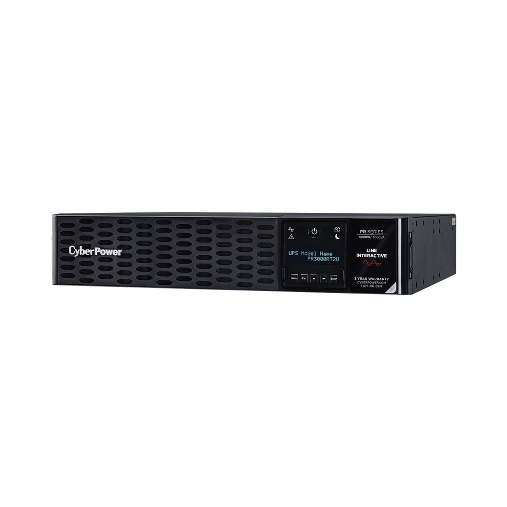 UPS de 3000 VA/3000 W, Topología Línea Interactiva, Entrada 120 Vca NEMA L5-30P, Onda Senoidal Pura, Torre o Rack 2 UR, Con 8 Tomas NEMA 5-20R y 1 NEMA L5-30R - Image 3