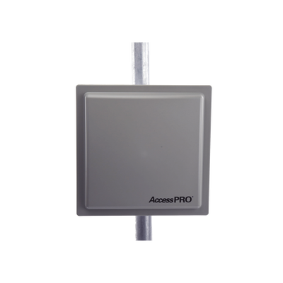 Lector RFID de Largo Alcance para Control de Acceso Vehicular / Distancia Regulable 3 - 12 m Lineales de Cobertura / UHF 902-928MHz (PRO-12RF)