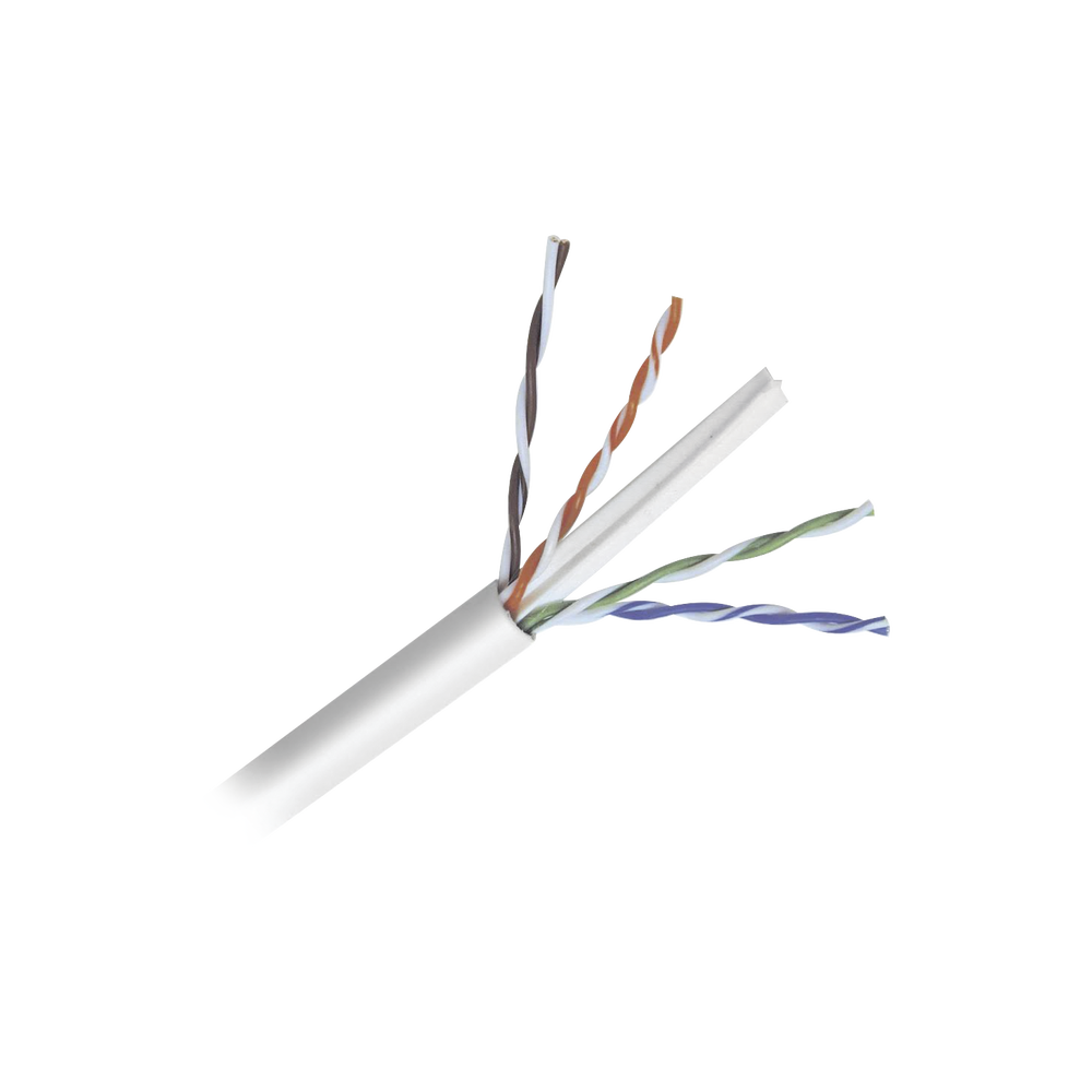 Bobina de Cable de 152 Metros (500 Pies) Cat6+ Calibre 23 Alto Desempe?o, Super Flexible, UL, Color Blanco, para Aplicaciones de Video Vigilancia y Redes de Datos - Image 3