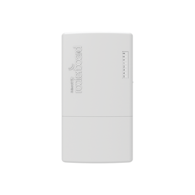 (PowerBox Pro) Router para exterior 5 puertos Gigabit, PoE Pasivo o 802.3af/at (RB960PGS-PB)
