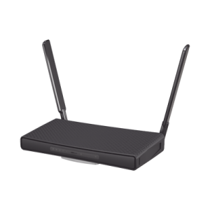 (hAP ac3)  Router inalámbrico de doble banda con 5 puertos Gigabit Ethernet y antenas externas de alta ganancia (RBD53IG-5HACD2HND)