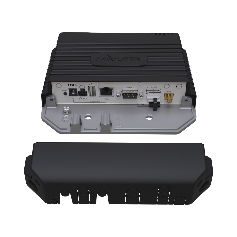(LtAP) - A heavy-duty 2.4GHz access point with two miniPCI slots, three SIM slots and GNSS support (GPS, GLONASS, BeiDou, Galileo) - Image 3